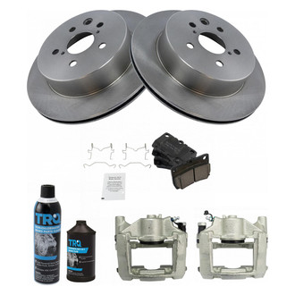 TRQ® - Performance Ceramic Rear Brake Kit