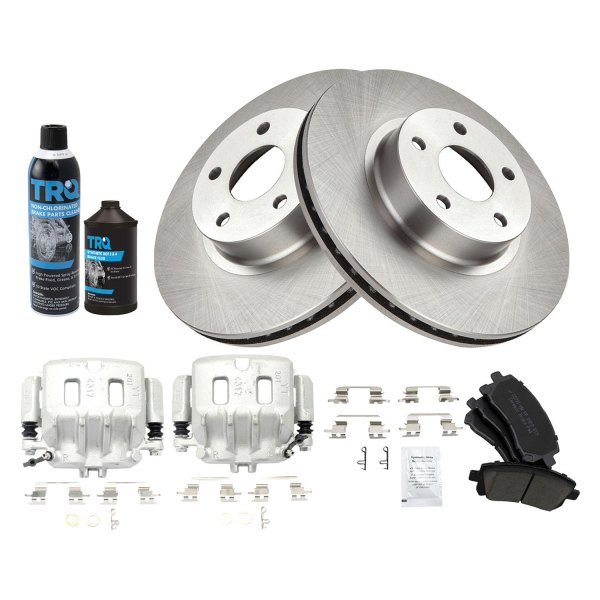 TRQ® - Performance Ceramic Front Brake Kit with Calipers