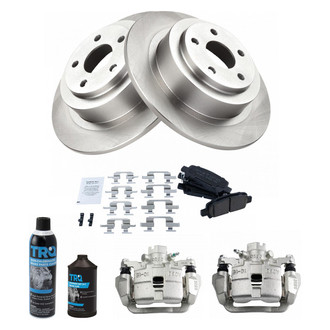 TRQ® - Performance Ceramic Rear Brake Kit