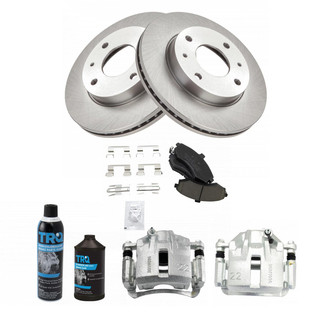TRQ® - Performance Ceramic Front Brake Kit