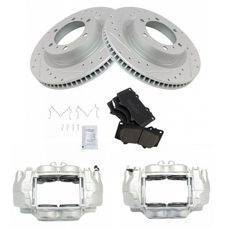 TRQ® - Performance Ceramic Brake Kit with Calipers