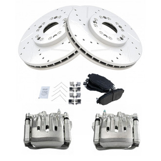 TRQ® - Performance Ceramic Brake Kit with Calipers