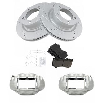 TRQ® - Performance Ceramic Brake Kit with Calipers