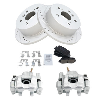 TRQ® - Performance Ceramic Brake Kit with Calipers
