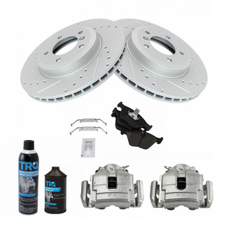 TRQ® - Performance Ceramic Front Brake Kit