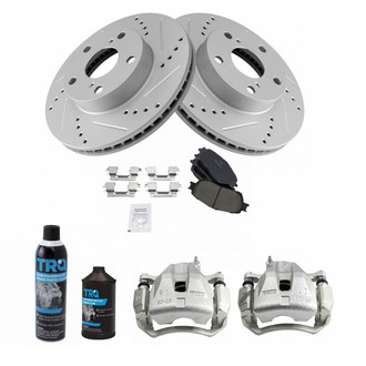TRQ® - Performance Ceramic Front Brake Kit