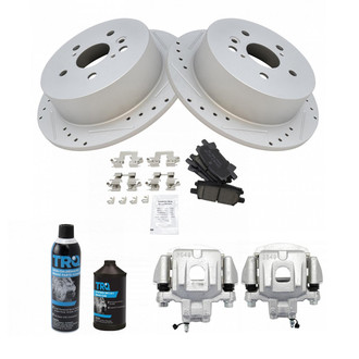 TRQ® - Performance Ceramic Rear Brake Kit