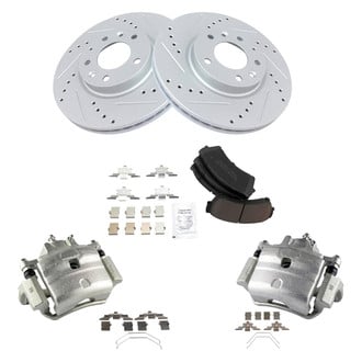TRQ® - Performance Ceramic Brake Kit with Calipers