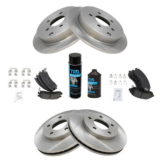 TRQ® - Disc Brake Kit with Ceramic Pads