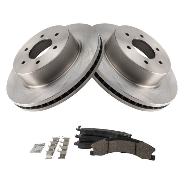 TRQ® - Front Disc Brake Kit with Ceramic Pads