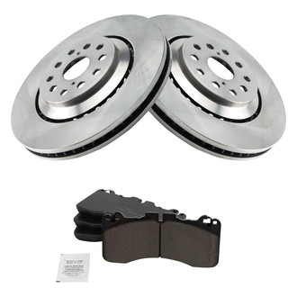 TRQ® - Front Disc Brake Kit with Ceramic Pads