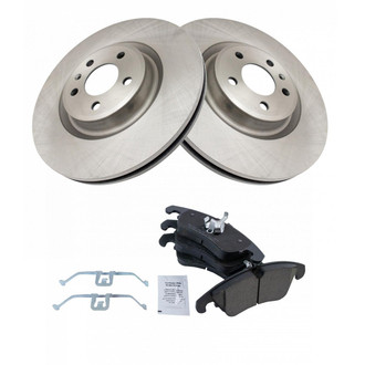 TRQ® - Front Disc Brake Kit with Ceramic Pads