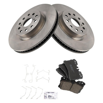 TRQ® - Front Disc Brake Kit with Ceramic Pads