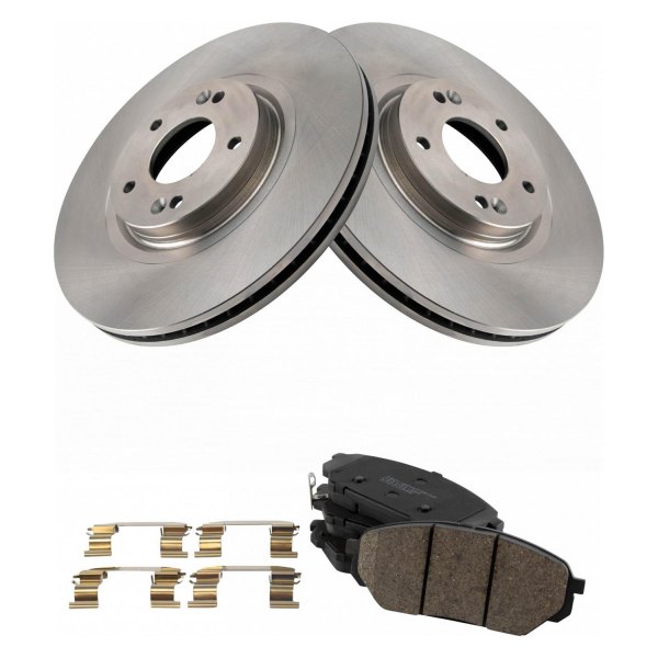 TRQ® - Front Disc Brake Kit with Ceramic Pads