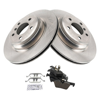TRQ® - Rear Disc Brake Kit with Ceramic Pads