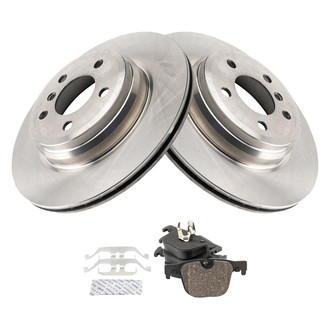 TRQ® - Rear Disc Brake Kit with Ceramic Pads