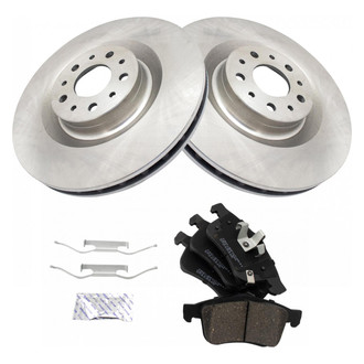 TRQ® - Front Disc Brake Kit with Ceramic Pads