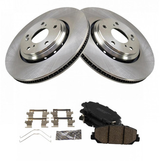 TRQ® - Front Disc Brake Kit with Ceramic Pads