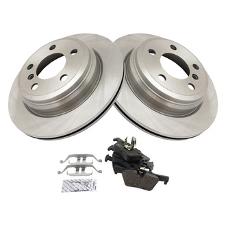 TRQ® - Rear Disc Brake Kit with Ceramic Pads