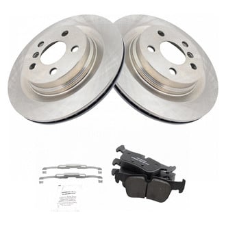 TRQ® - Rear Disc Brake Kit with Ceramic Pads