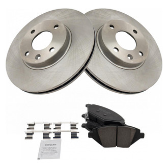 TRQ® - Front Disc Brake Kit with Ceramic Pads