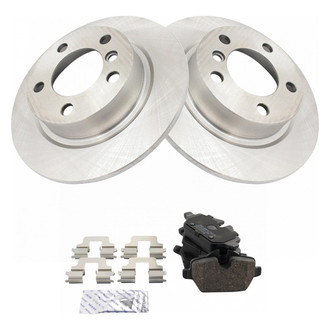 TRQ® - Rear Disc Brake Kit with Ceramic Pads
