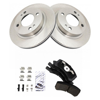 TRQ® - Front Disc Brake Kit with Ceramic Pads