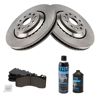 TRQ® - Front Disc Brake Kit with Ceramic Pads
