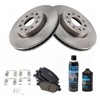 TRQ® - Front Disc Brake Kit with Ceramic Pads