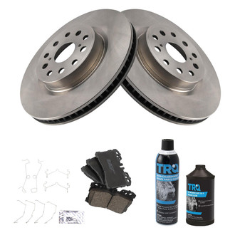 TRQ® - Front Disc Brake Kit with Ceramic Pads