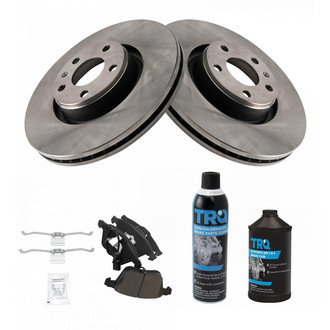 TRQ® - Front Disc Brake Kit with Ceramic Pads