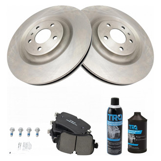 TRQ® - Rear Disc Brake Kit with Ceramic Pads