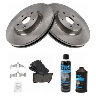 TRQ® - Front Disc Brake Kit with Ceramic Pads