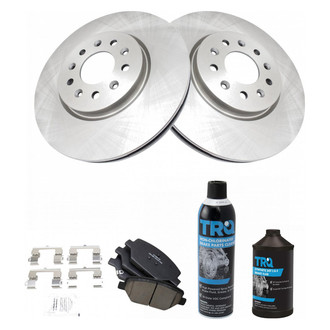 TRQ® - Front Disc Brake Kit with Ceramic Pads