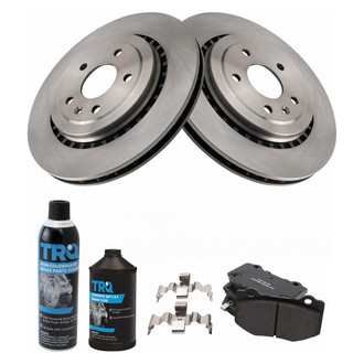 TRQ® - Rear Disc Brake Kit with Ceramic Pads