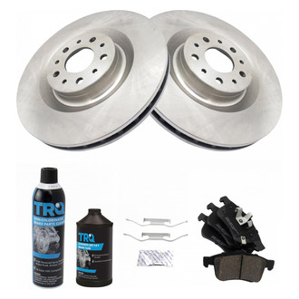 TRQ® - Front Disc Brake Kit with Ceramic Pads