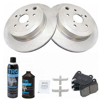 TRQ® - Rear Disc Brake Kit with Ceramic Pads