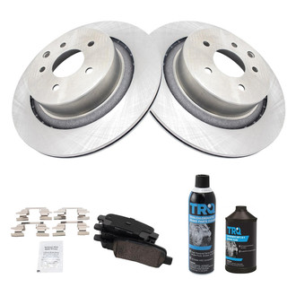 TRQ® - Rear Disc Brake Kit with Ceramic Pads