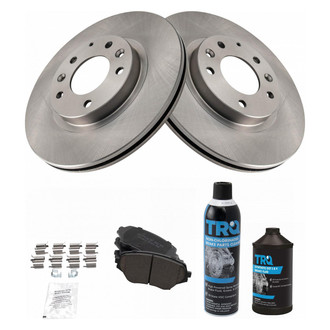 TRQ® - Front Disc Brake Kit with Ceramic Pads