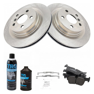 TRQ® - Rear Disc Brake Kit with Ceramic Pads
