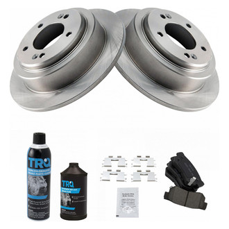 TRQ® - Rear Disc Brake Kit with Ceramic Pads
