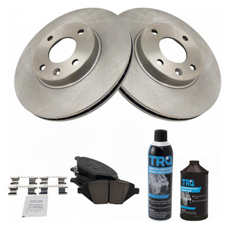 TRQ® - Front Disc Brake Kit with Ceramic Pads