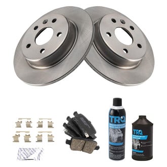 TRQ® - Rear Disc Brake Kit with Ceramic Pads