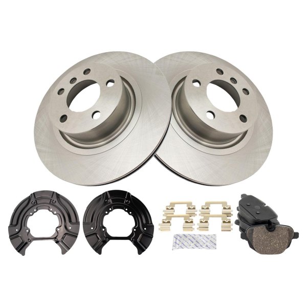 TRQ® - Ceramic Brake Pad & Rotor Kit