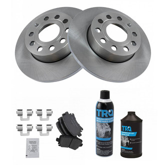 TRQ® - Rear Disc Brake Kit with Ceramic Pads