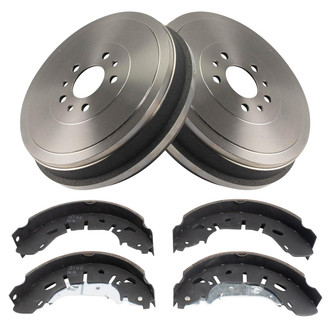 TRQ® - Drum Brake Shoe and Drum Kit