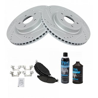 TRQ® - Performance Ceramic Brake Kit