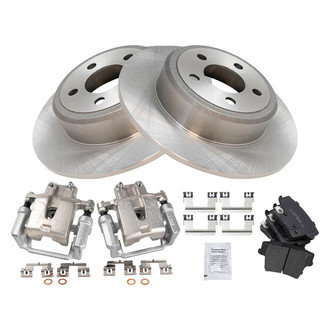 TRQ® - Disc Brake Kit with Ceramic Pads and Calipers
