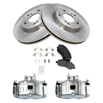 TRQ® - Performance Ceramic Brake Kit with Calipers