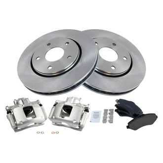 TRQ® - Disc Brake Kit with Ceramic Pads and Calipers